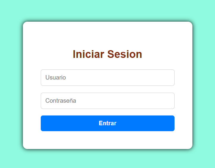 Imagen Login Responcivo